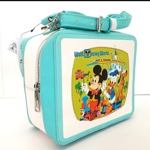 Disney loungefly vault collection 50th anniversary lunchbox purse